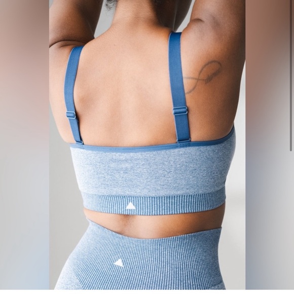 Vitality Formation Scoop neck bra Heather Navy blue - Picture 7 of 7